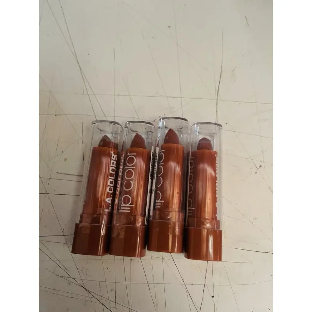 L A COLORS Moisture Rich Lip Color LIPC95 In the Buff 5 Pack Bundle Set New